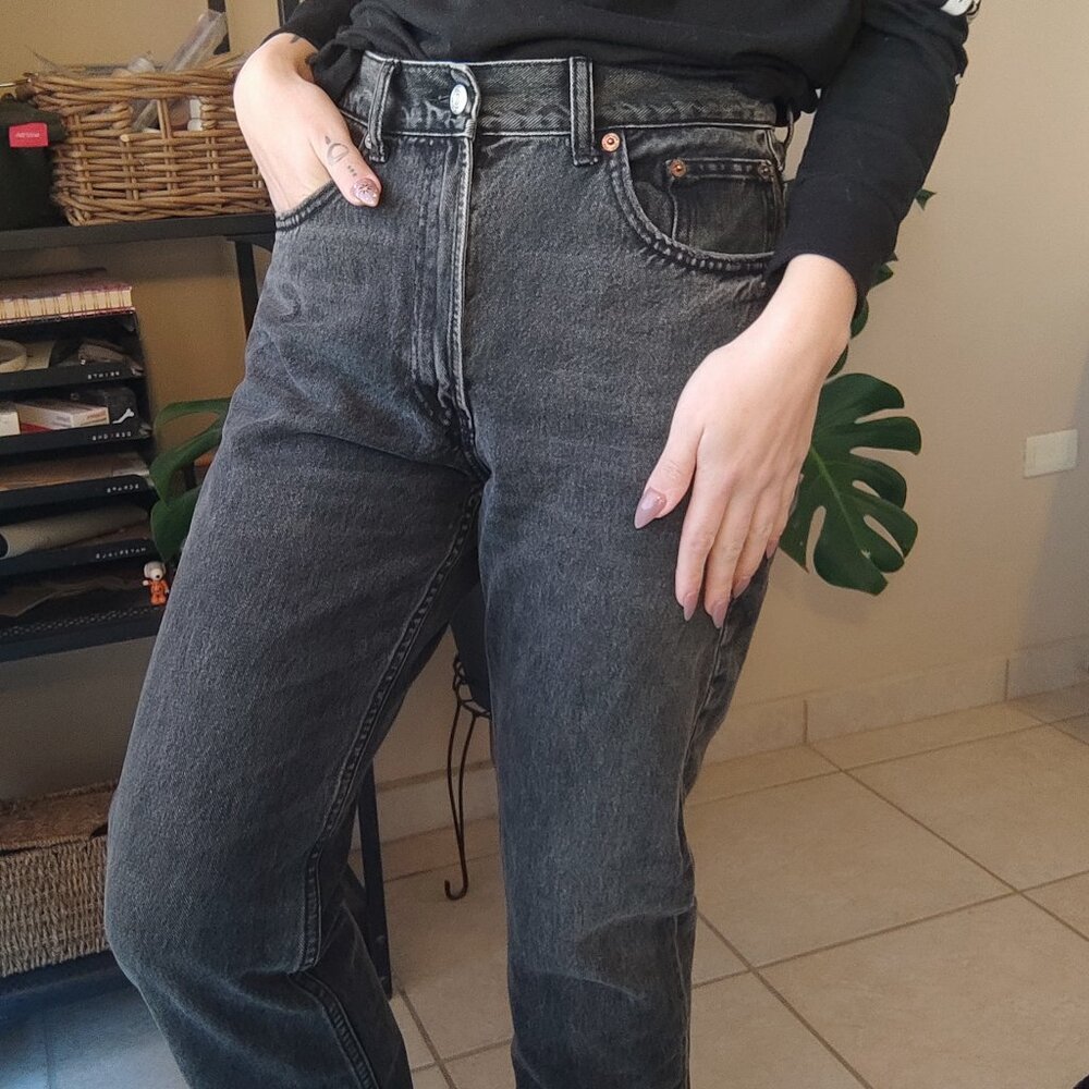 ZARA Denim Jeans Straight Leg